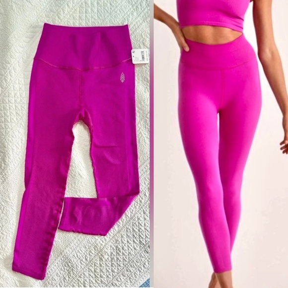 New Free People Free Throw High-Waist Leggings - Picture 1 of 4